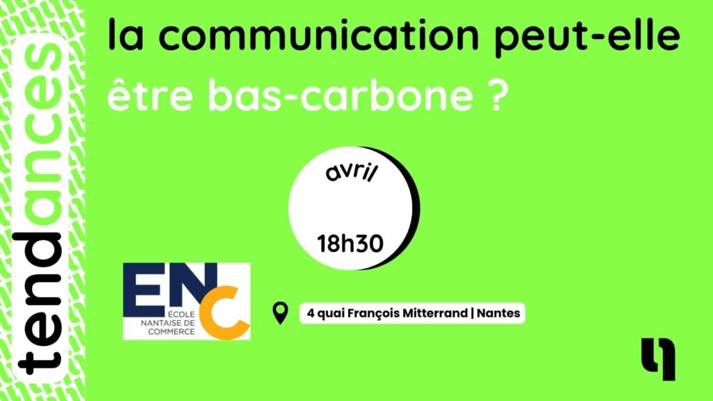 La communication peut-elle être bas carbone ?